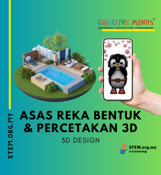 Asas Reka Bentuk & Percetakan 3D